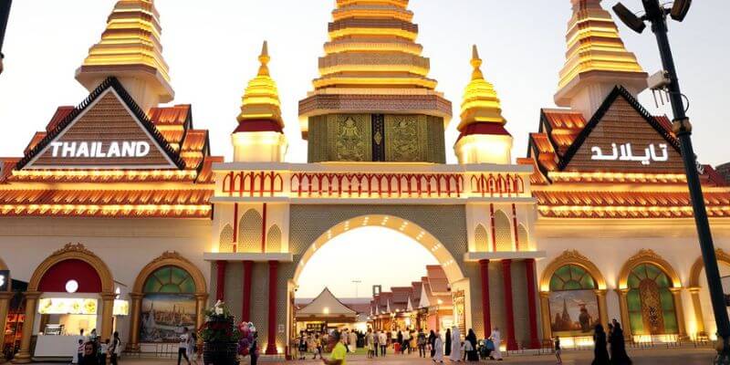 غرفه تایلند در دهکده جهانی